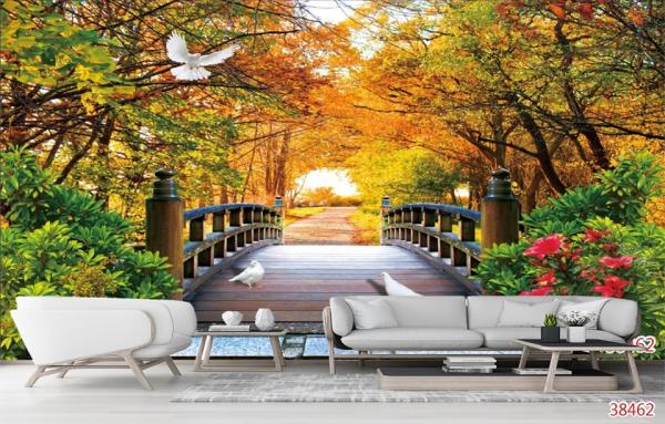 Tranh Dán Tường Phòng Khách Tranh Dán Tường Phòng Khách